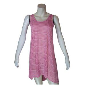 Pink V-Neck Top with Yoke Collar